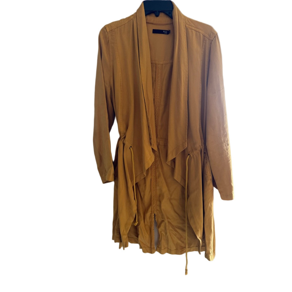 MAX JEANS Mustard Utility Jacket Large
